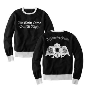Smashing Pumpkins "We Only Come Out At Night" Sweater